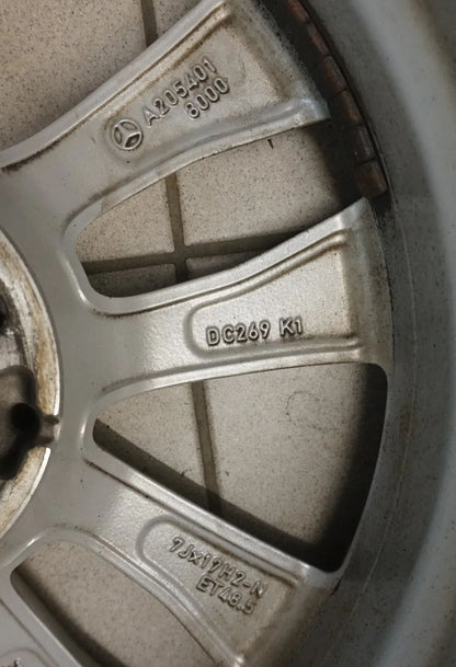 Original Mercedes C-Class W205S205 Alloy Wheels Winter Tires 225 50 R17 Inch 7mm
