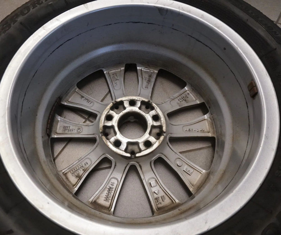 Original Mercedes C-Klasse W205 S205 Alufelgen Winterräder Winterreifen 7mm 2020