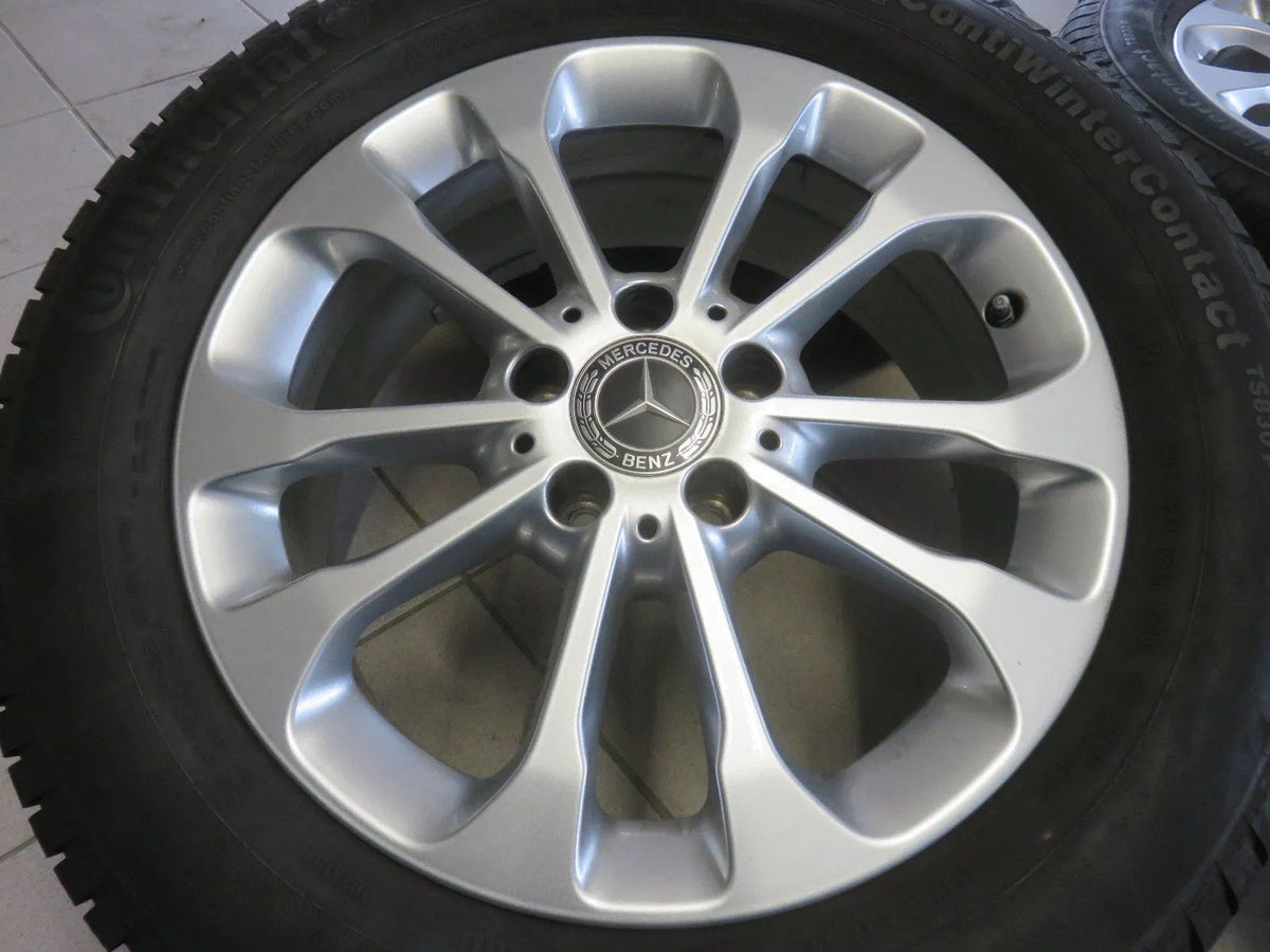 Original Mercedes GLA X156 W156 TOP Alloy Wheels Winter Wheels Winter Tires 8mm Detailansicht 2