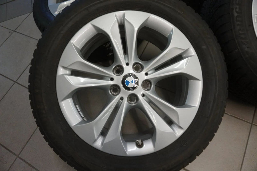 Jantes alliage d'origine BMW X1 F48 X2 F39 Roues hiver Pneus hiver 225 55 R17 6mm