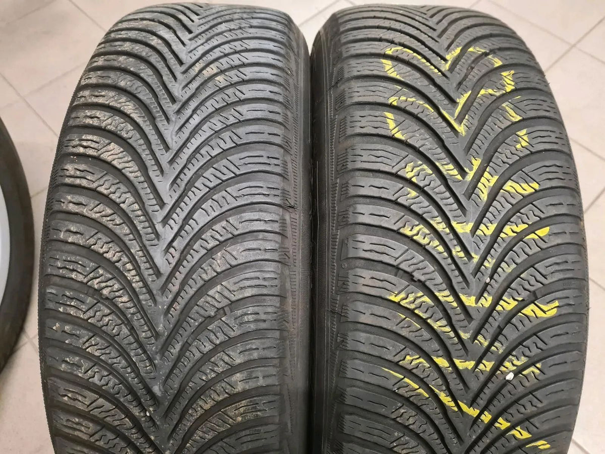 Original Mercedes A-Klasse W177 B-Klasse W247 CLA 16 Zoll Alufelgen Winterreifen Detailansicht 7