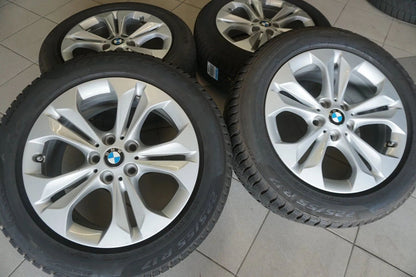 Jantes alliage d'origine BMW X1 F48 X2 F39 Roues hiver Pneus hiver 225 55 R17 7mm