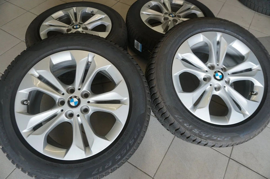Jantes alliage d'origine BMW X1 F48 X2 F39 Roues hiver Pneus hiver 225 55 R17 7mm