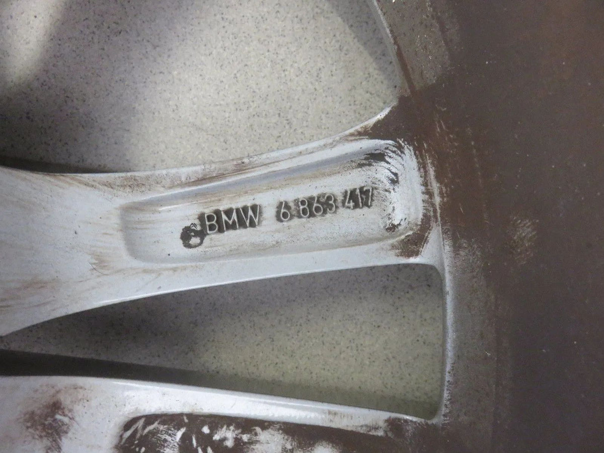 Original BMW 5er G30 G31 Alufelgen Winterräder Winterreifen 225 55 R17 6mm Detailansicht 8
