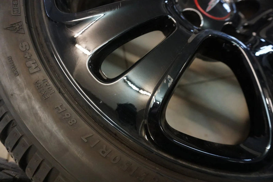 Originální hliníková kola Mini Cooper one F55 F56 F57 17 palců se zimními koly a zimními pneumatikami