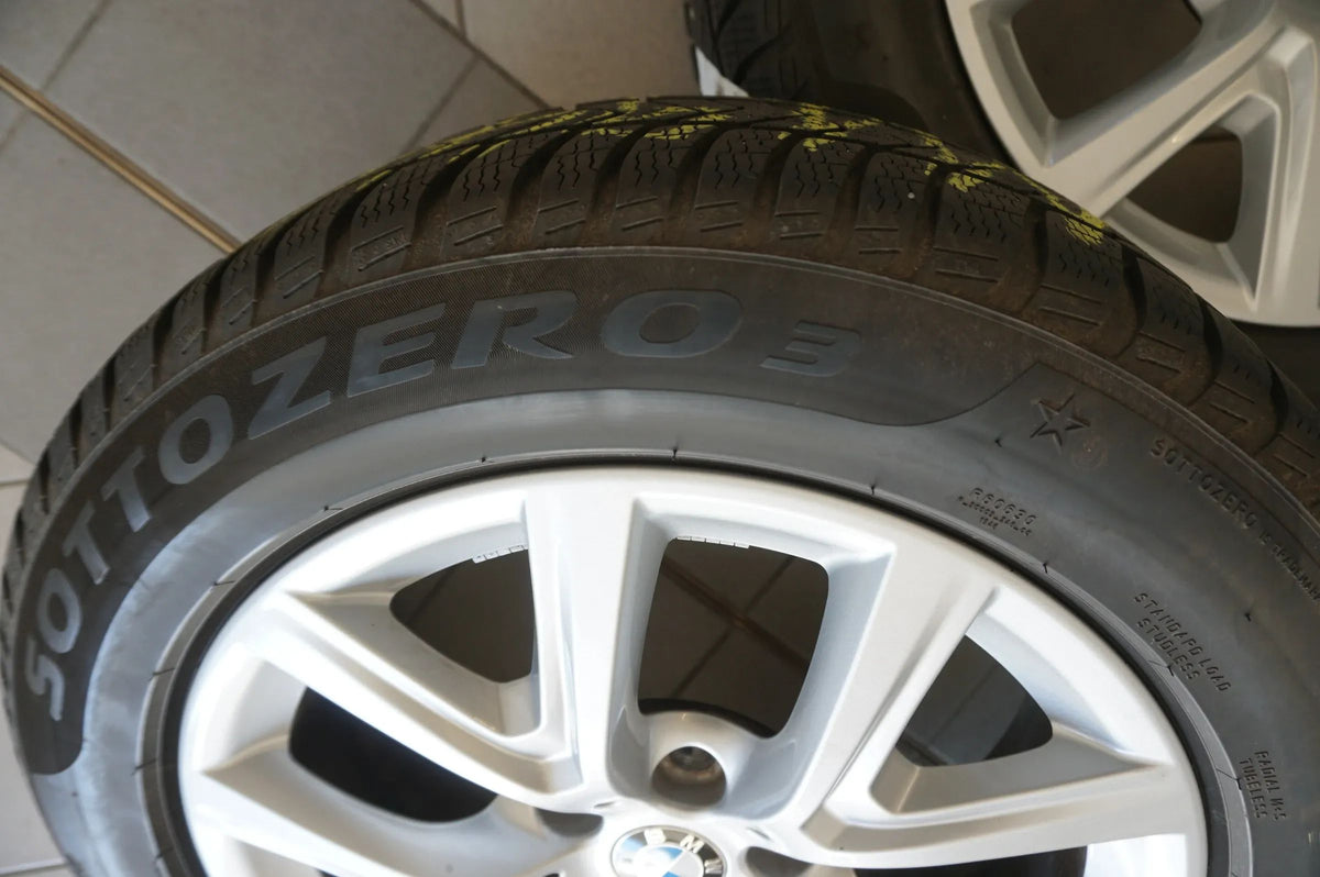 Jantes alliage d'origine BMW X1 F48 X2 F39 roues hiver pneus hiver 205 60 R17 pouces Vue détaillée 4