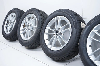 Pneus hiver et jantes hiver 16 pouces pour Mercedes Classe AB W177 B247