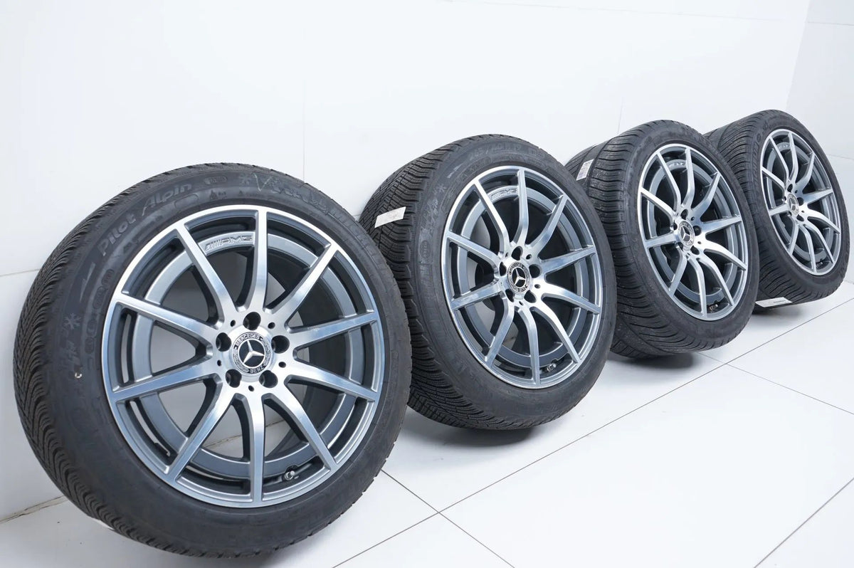 Mercedes E63 S AMG W213 S213 Winter Tires Winter Wheels 19 Inch Detailansicht 2