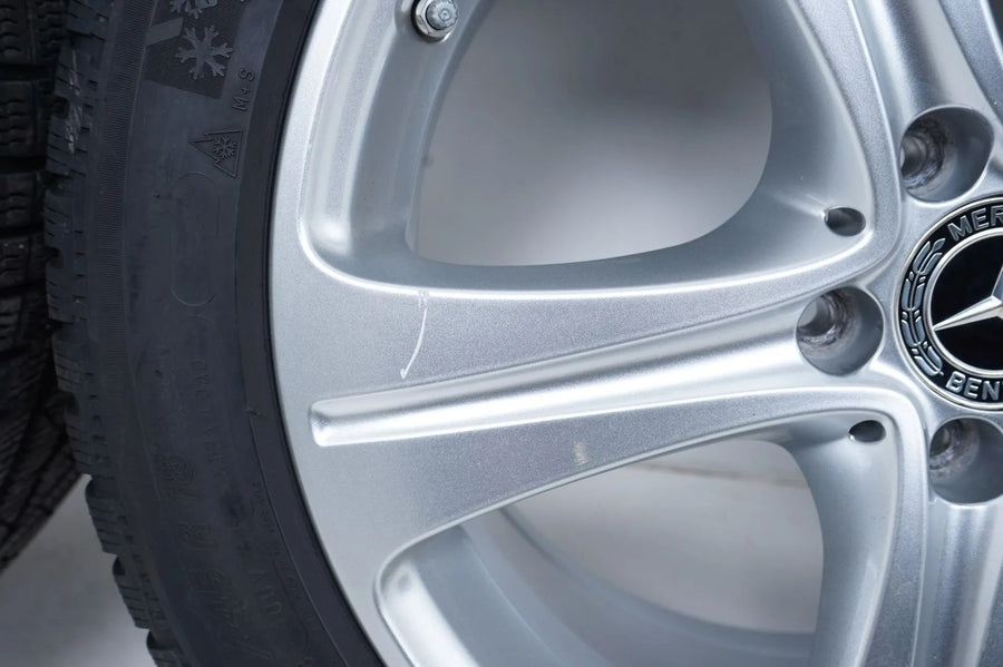 Roues d'hiver pour Mercedes Classe E W213, pneus d'hiver 245/45/18 pouces