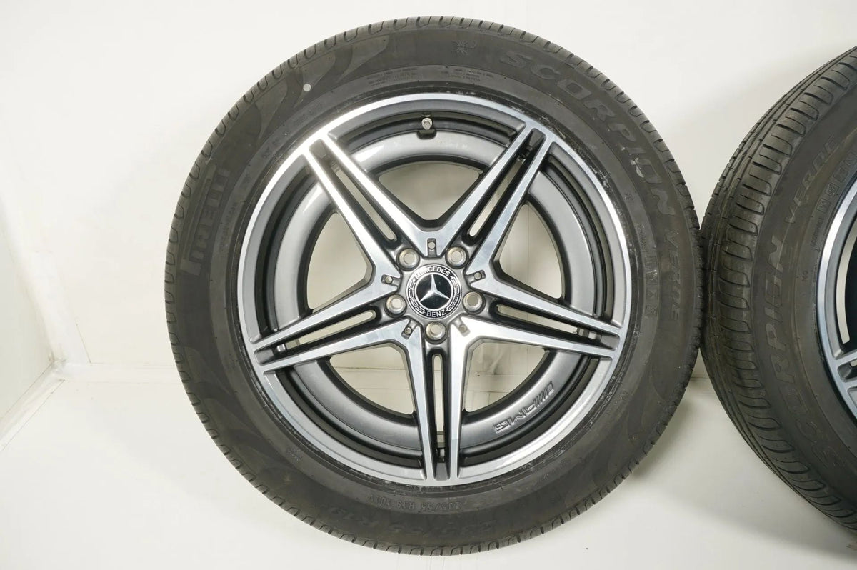 Original Mercedes EQC N293 19 Zoll AMG Alufelgen Winterräder mit neuen Winterreifen