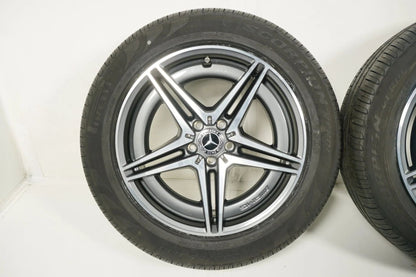 Original Mercedes EQC N293 19 Zoll AMG Alufelgen Winterräder mit neuen Winterreifen