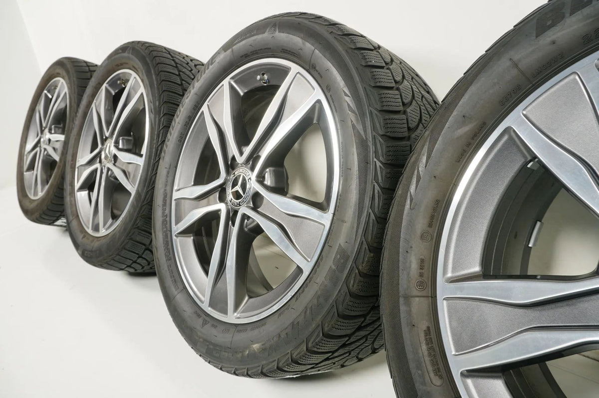 Mercedes C Klasse W205 Winterreifen Winterräder 225 50 17 Zoll Detailansicht 8