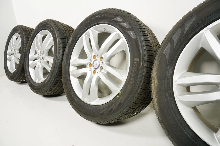 Mercedes GL W166 summer wheels, all-weather tires 275/50/20 inch, 8mm tread depth