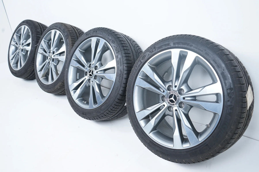 Pneus hiver, jantes hiver, 18 pouces pour Mercedes Classe C W205 Hybride