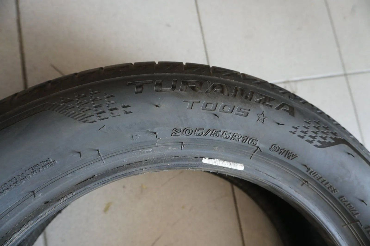 1 X 205 55 R16 91W Bridgestone Turanza T005 * Pneu été 2018 6mm Detailansicht 3