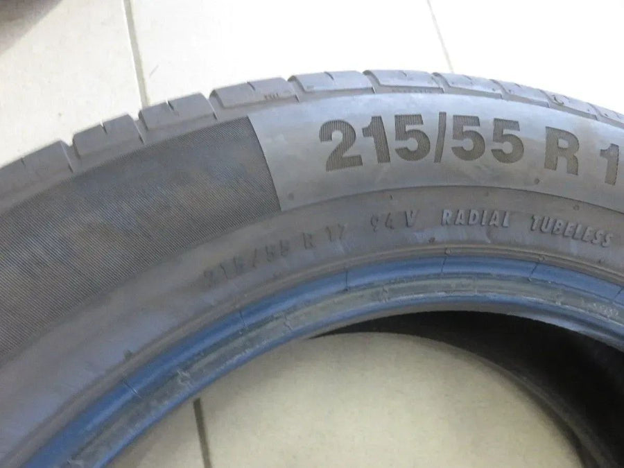 2 X 215 55 R17 94V Sommerreifen Continental ContiPremiumContact 5 2019 6,5mm