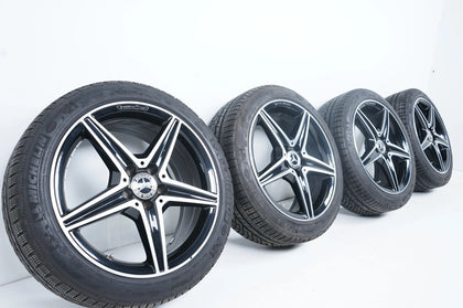 Mercedes C43 AMG W205 Winter Wheels Winter Tires 225 45 18 Inch