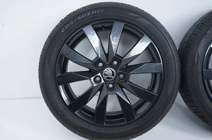 Skoda Octavia 5E Jantes complètes été Pneus été 205 50 17 pouces