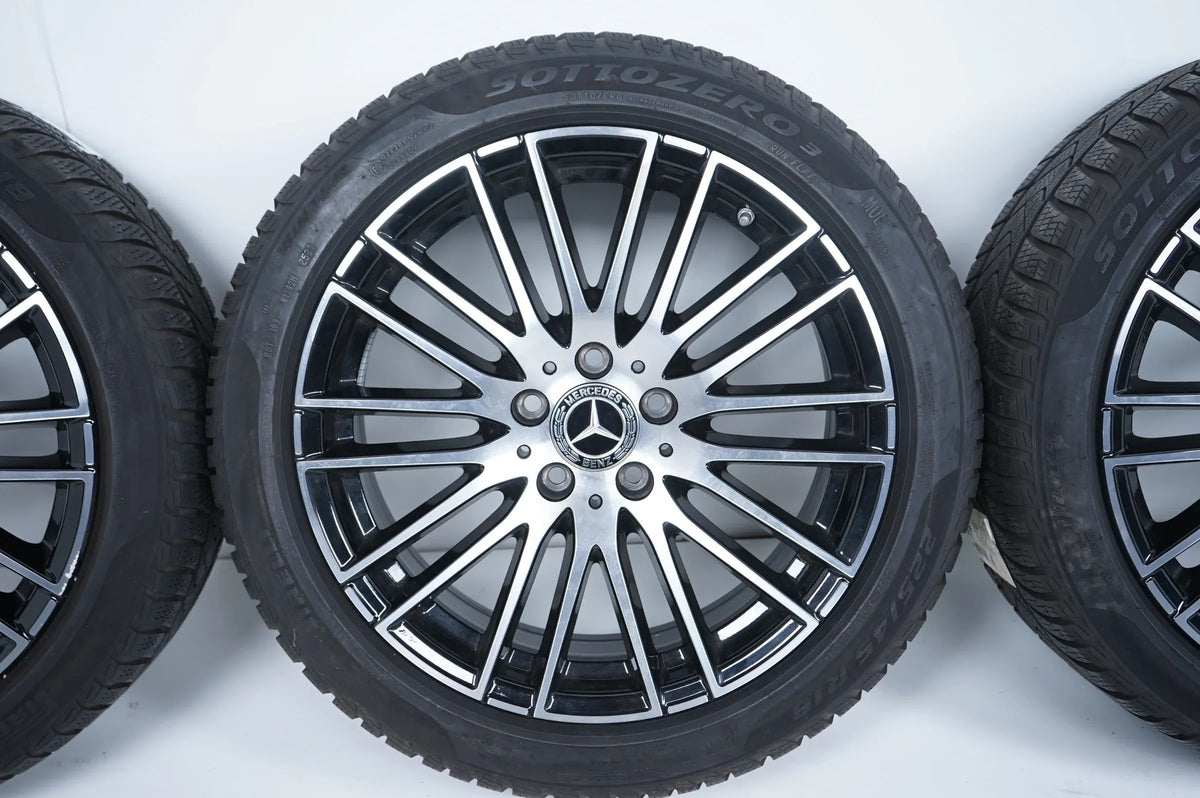 Mercedes C-klasse W206 winterbanden winterwielen 225 45 18 inch Detailweergave 6