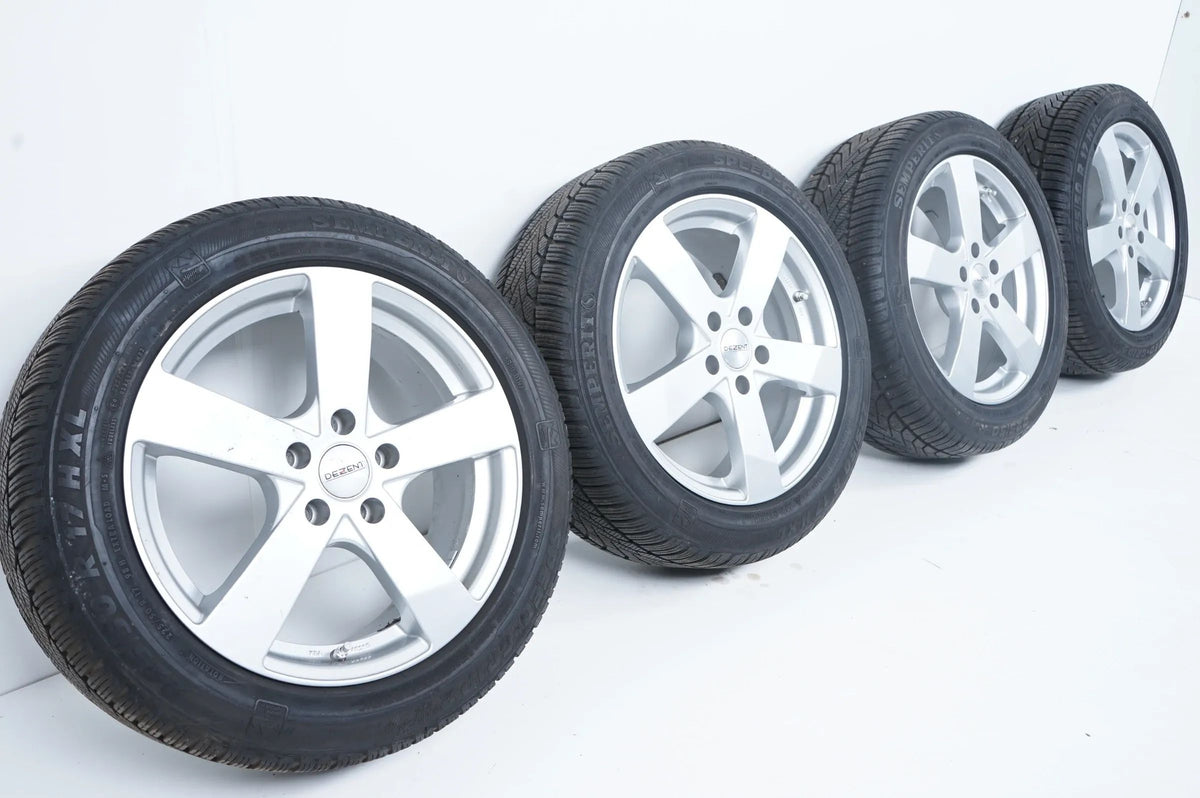 Audi A4 Seat VW Skoda Winter Tires Winter Wheels 225 50 17 Inch KBA49295 Detailansicht 2