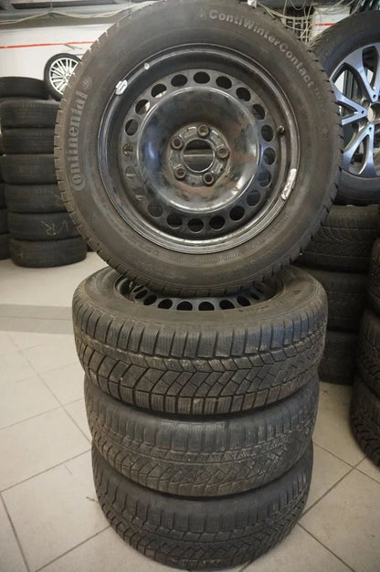 Mercedes C-Class W205 S205 Steel Wheels Winter Wheels Winter Tires 205 60 R16
