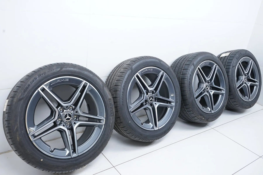 Mercedes S-Class W223 summer tires, summer wheels, 19 inch AMG