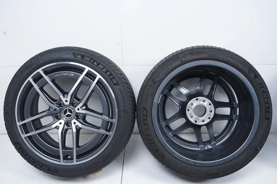 Original Mercedes E43 E53 AMG W213 pneus hiver roues hiver 19 pouces jantes alu