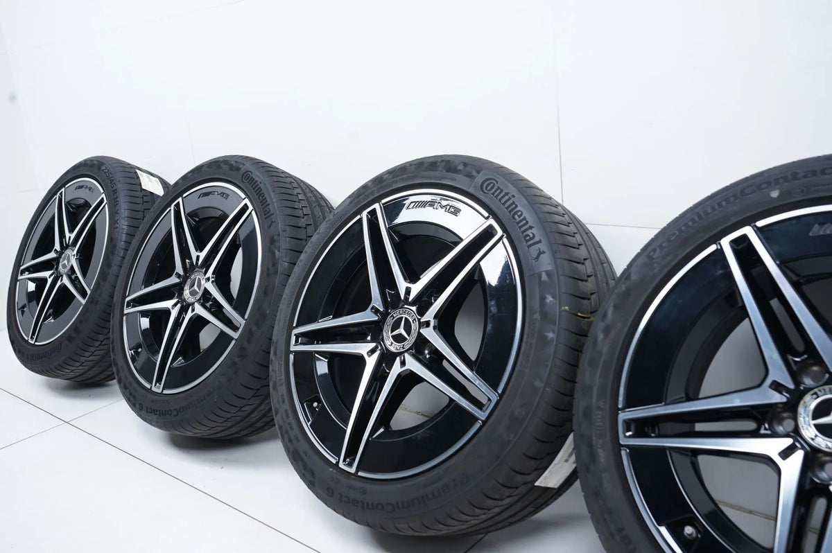 Mercedes C Class W206 summer tires, summer wheels AMG 18 inch Detailansicht 9
