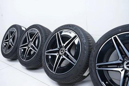 Mercedes C Class W206 summer tires, summer wheels AMG 18 inch