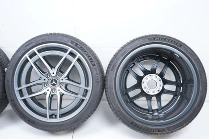 Mercedes E43 E53 AMG W213 Allwetterräder mit neuen Allwetterreifen 19 Zoll