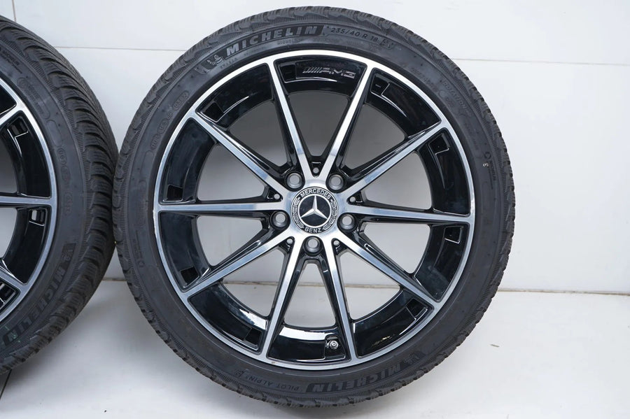 Mercedes CLA35 C118 winter wheels, winter tires 235 40 18 inch