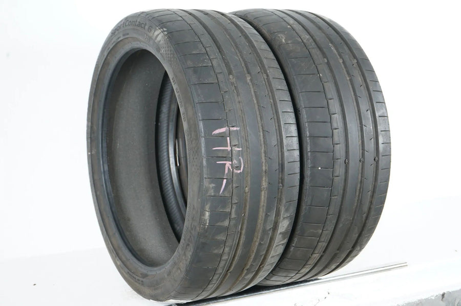 2 x Summer tires Continental 245 40 R20 20 inch DOT20 approx. 4mm