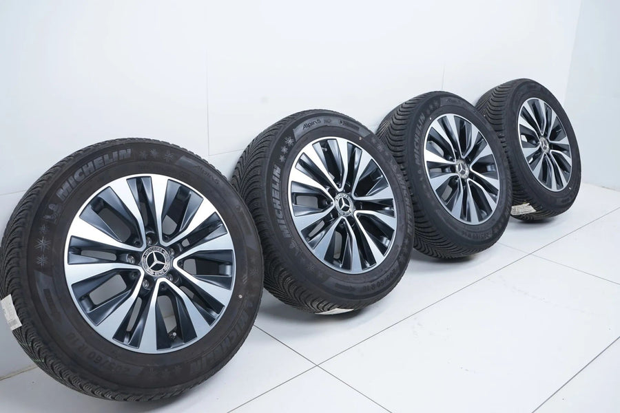 Roues et pneus hiver 16 pouces pour Mercedes Classe AB W177 W247