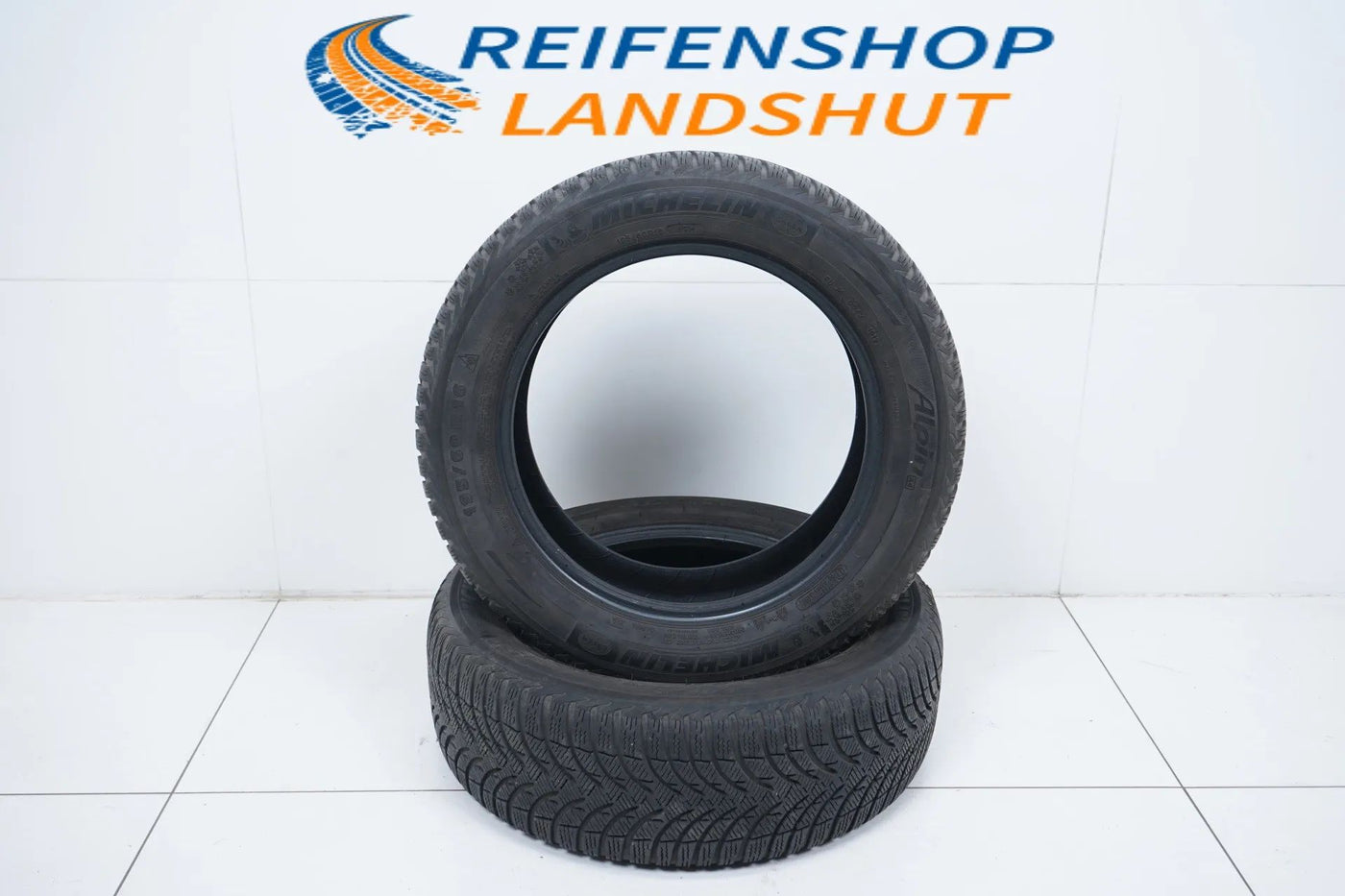 2x Winter tires 195 60 16 inch Michelin approx. 4 mm tread depth DOT12