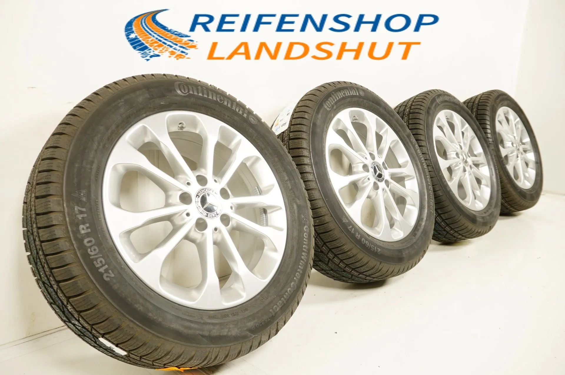 Neu Mercedes GLA W156 Winterreifen Winterräder 215 60 17 Zoll