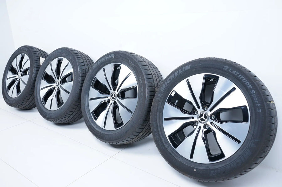 Original Mercedes EQC TOP 19 inch alloy wheels summer tires 235 55 255 50 R19 7mm