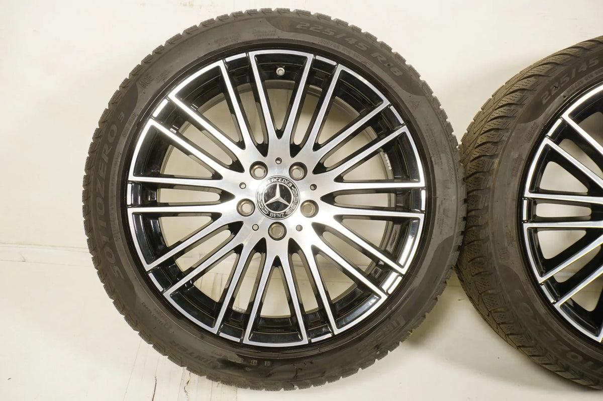 Mercedes C Klasse W206 Winterreifen Winterräder 225 45 18 Zoll Detailansicht 3
