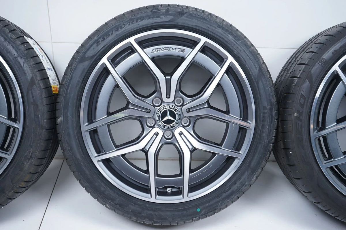 Mercedes E-Klasse W213 S213 TOP 19 Zoll AMG Alufelgen Sommerräder Sommerreifen Detailansicht 4