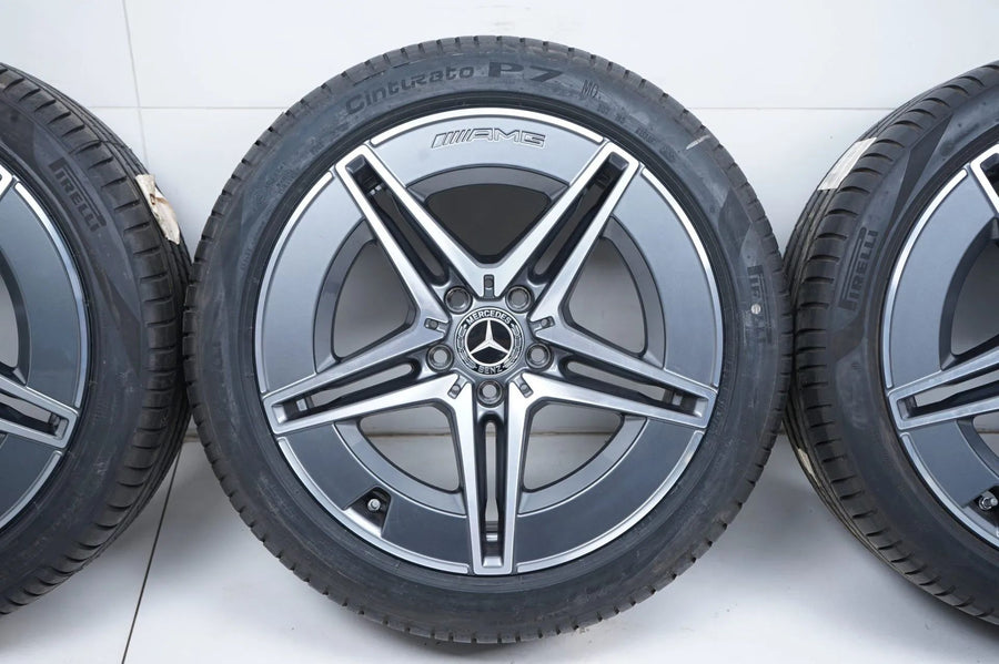 Mercedes C Class W206 summer tires, summer wheels AMG 18 inch
