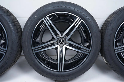 New Mercedes EQS V297 W297 summer wheels, all-weather tires, 20 inch