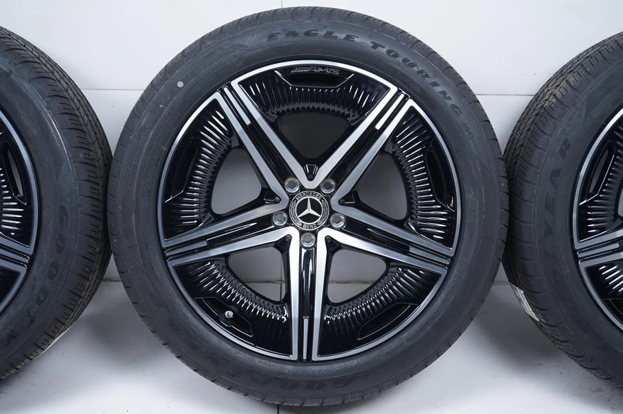New Mercedes EQS V297 W297 summer wheels, all-weather tires, 20 inch