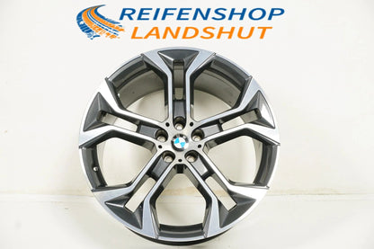 1 x Original BMW X5 X6 G05 G06 Alloy Wheel 21 Inch 744 6883762 10.5J