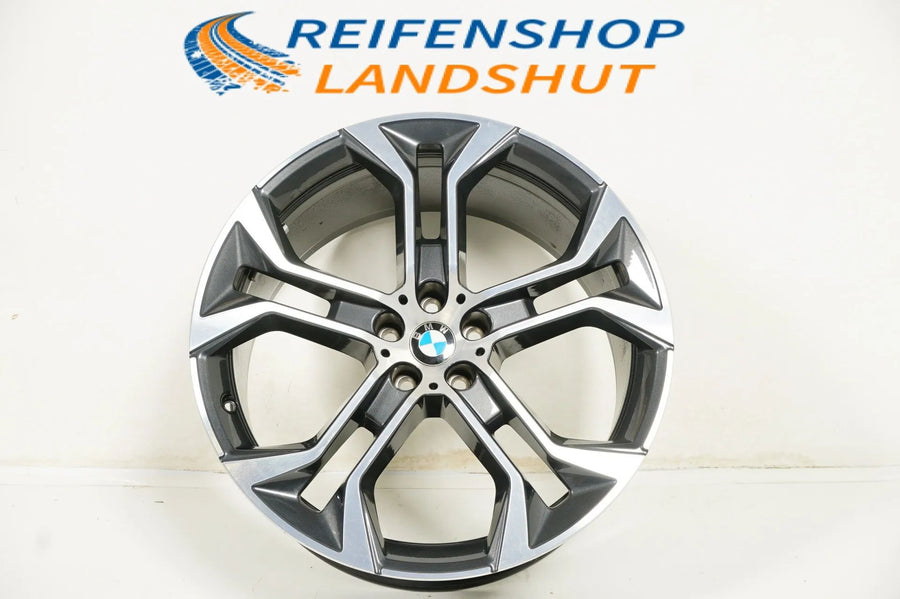 1 x Original BMW X5 X6 G05 G06 Alloy Wheel 21 Inch 744 6883762 10.5J
