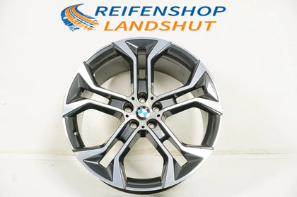 1 x Original BMW X5 X6 G05 G06 Alloy Wheel 21 Inch 744 6883762 10.5J