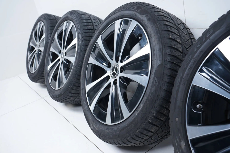 Pneus/jantes hiver 245/45/18 pouces pour Mercedes Classe E W213