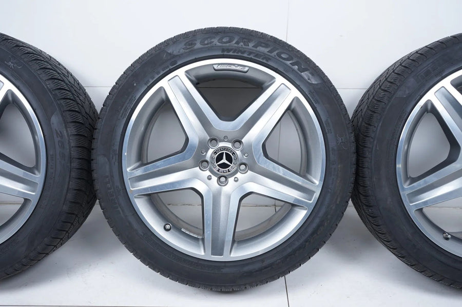 Mercedes ML GLE W166 20 Inch AMG Alloy Wheels Winter Tires Winter Wheels 265 45 R20