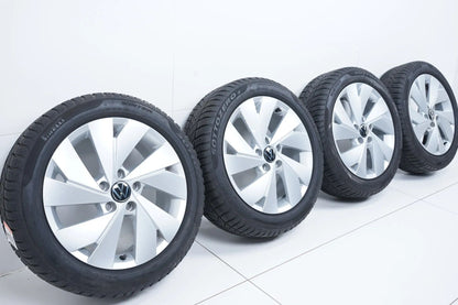Pneus hiver pour VW Volkswagen Golf 7 et 8, jantes hiver 205/50/17 pouces