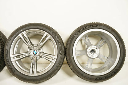 Pneus et jantes hiver neufs pour BMW M5 F90, dimensions 265/40/19 pouces, norme 705M.
