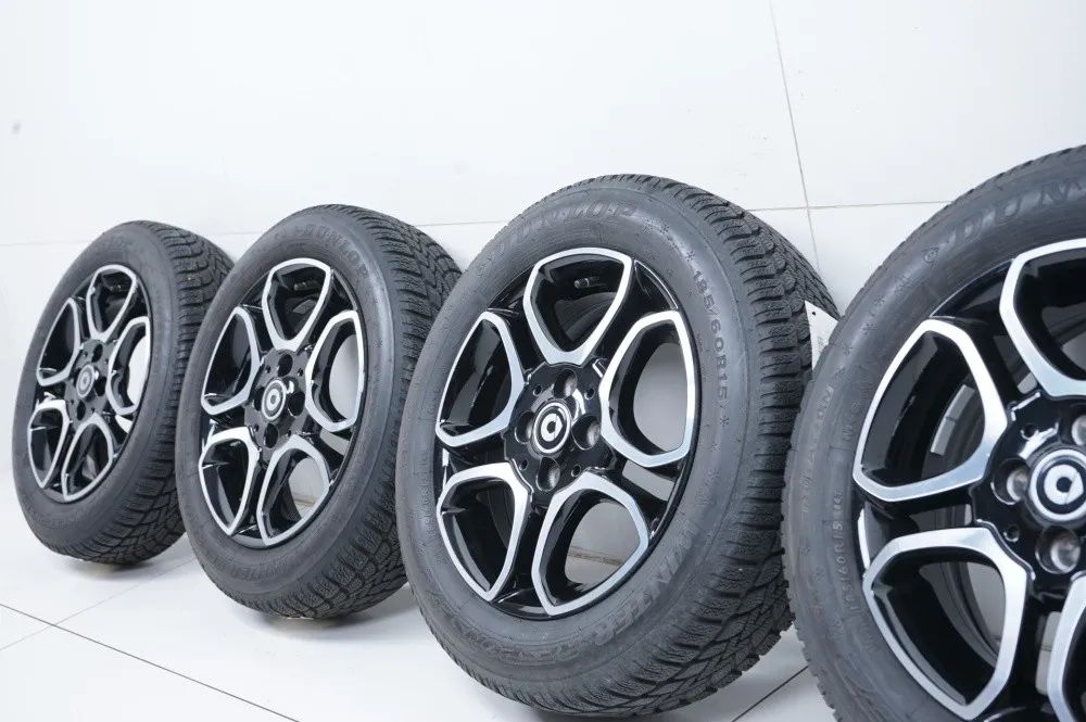 Smart W453 A453 Winter Tires Winter Wheels Alloy Rims 15 Inch Detailansicht 9
