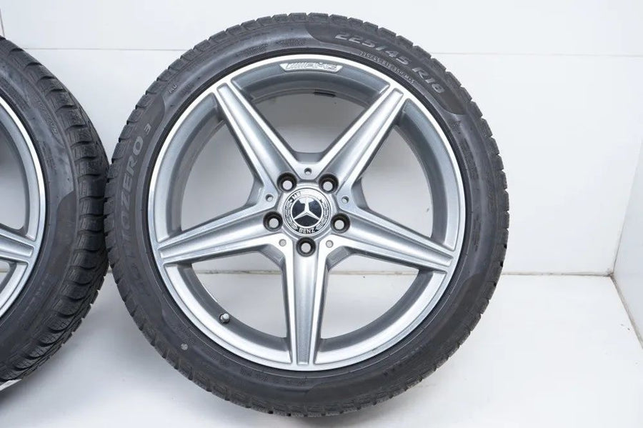 Mercedes C Klasse W205 AMG Winterreifen Winterräder 18 Zoll